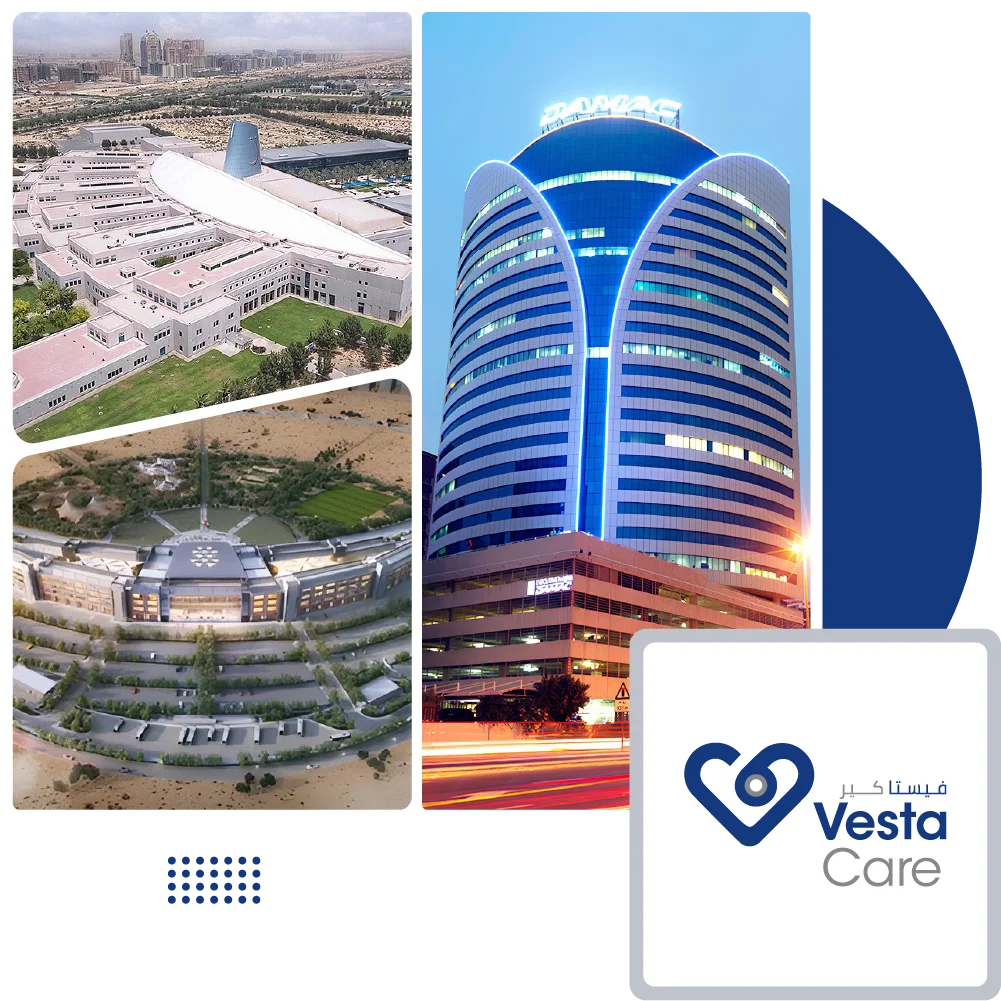 Vesta Care head office in Damac Executive Heights, Barsha Heights, Dubai