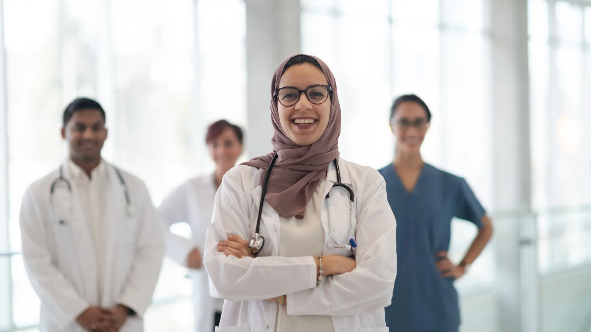 Vesta Care clinician smiling