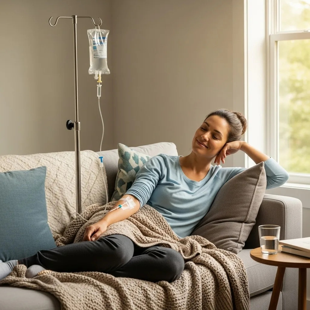 Glutathione Max IV drip at home in Dubai