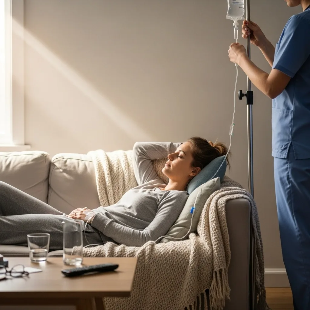Hangover Recovery Max IV drip at home in Dubai