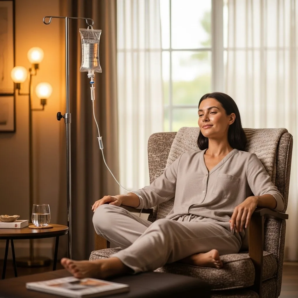Healthy Skin Max IV drip at home in Dubai