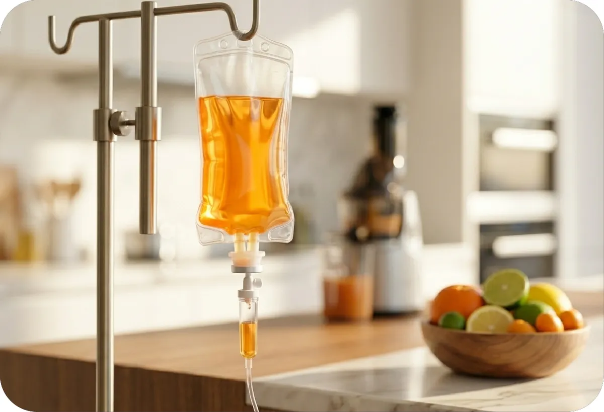 Immune Booster Express IV drip at home in Dubai