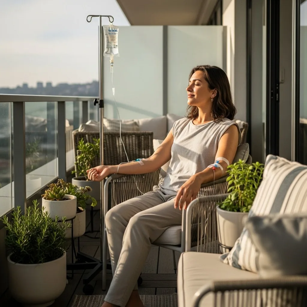 Vitamin D Booster IV drip at home in Dubai