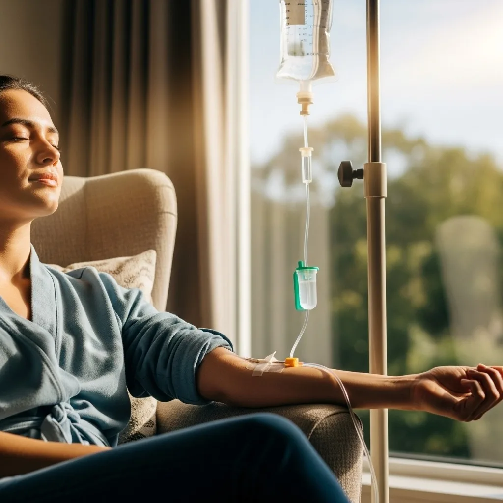 Vitamin D Max Potency IV drip at home in Dubai