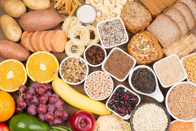Carbohydrate-rich foods associated with triglyceride levels